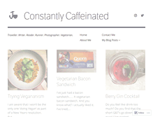 Tablet Screenshot of constantlycaffeinated.com